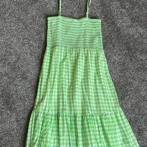 Lime Green J Crew Dress